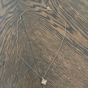 Virgins Saints & Angels Rose Gold and Silver Necklace